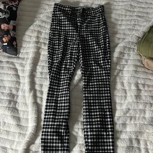 hollister, small, plaid black